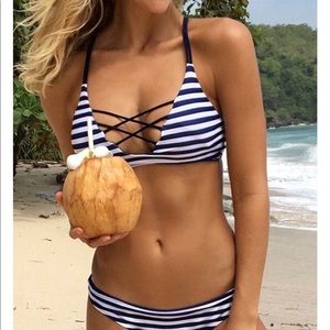 Two piece bathing suit